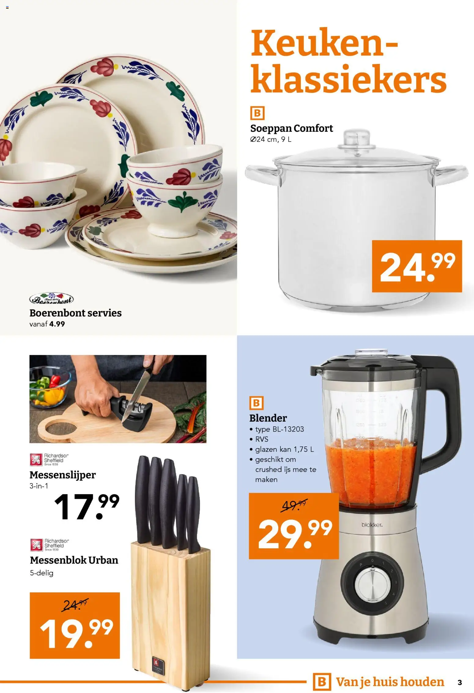{H1} | Pagina: 3 | Producten: Servies, Kan, Blender