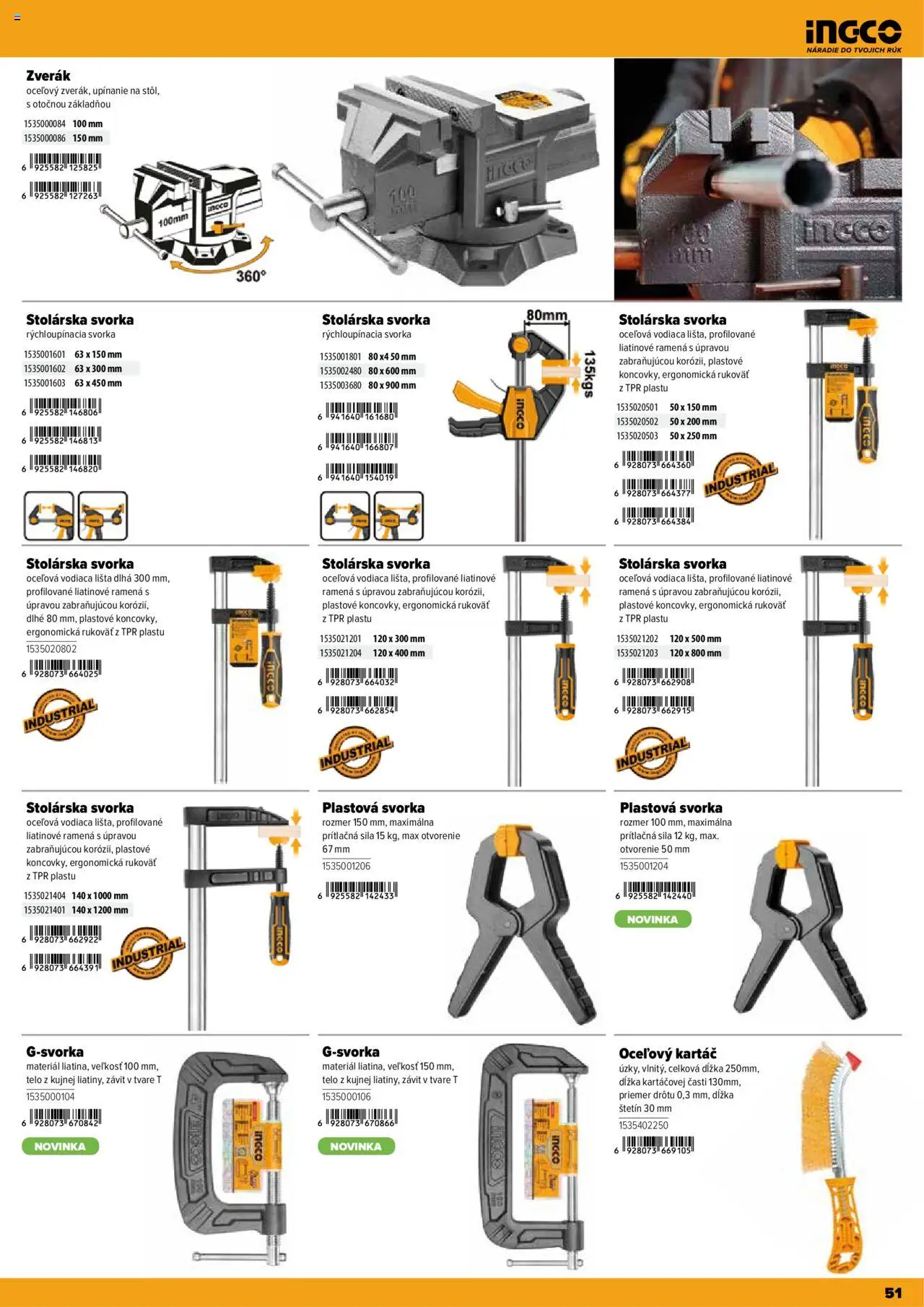 Nové Kinekus akcie – leták je platný od 28.04.2025 | Strana: 51 | Produkty: Náradie