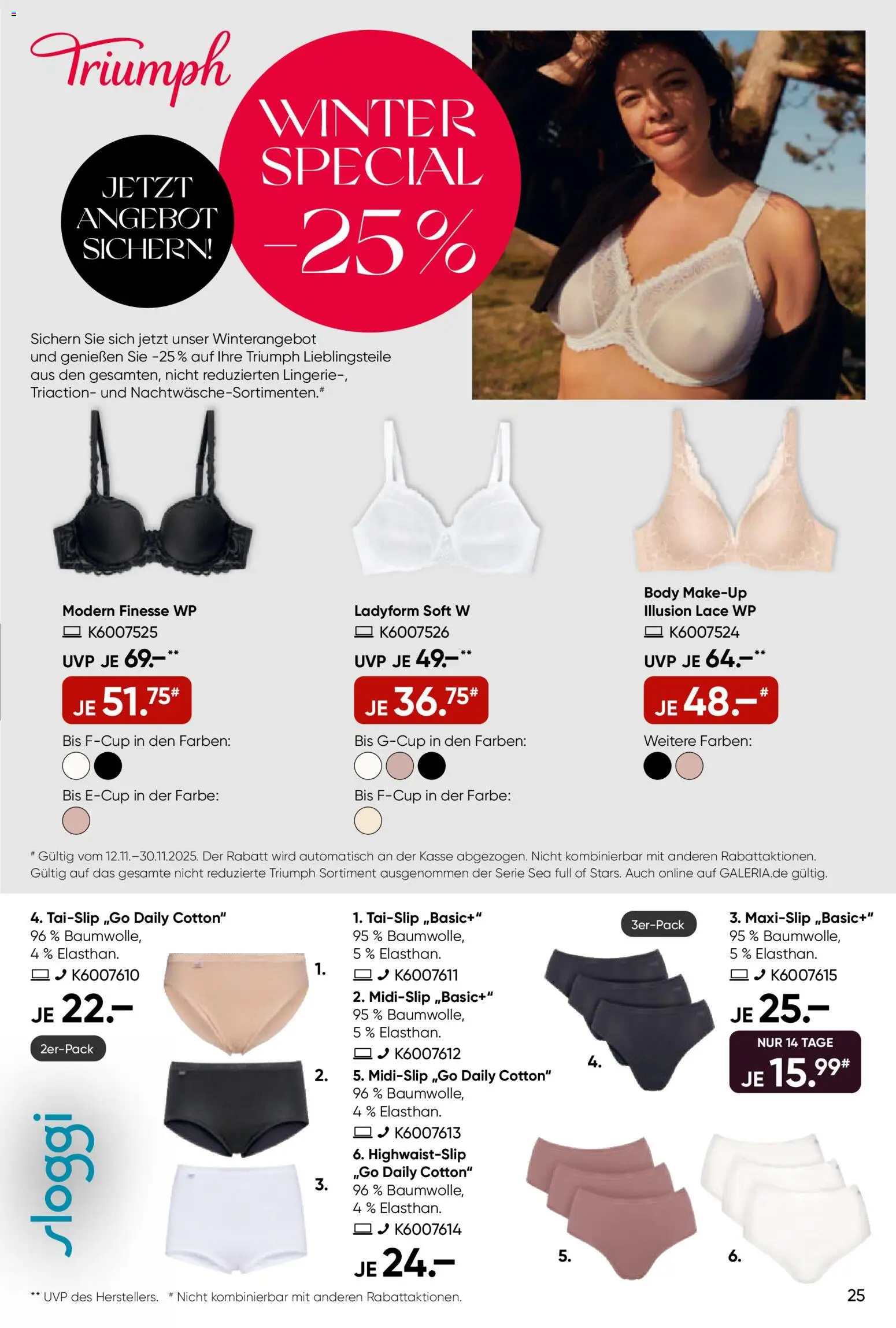 Galeria Karstadt Kaufhof Prospekt 	 – gültig ab 13.11.2025 | Seite: 25