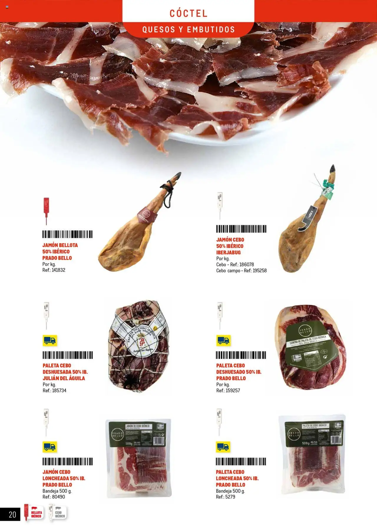 Makro - Catering y Eventos Península │ válido desde el 11.06.2025 | Página: 20 | Productos: Jamón, Νυχτικό, Bandeja
