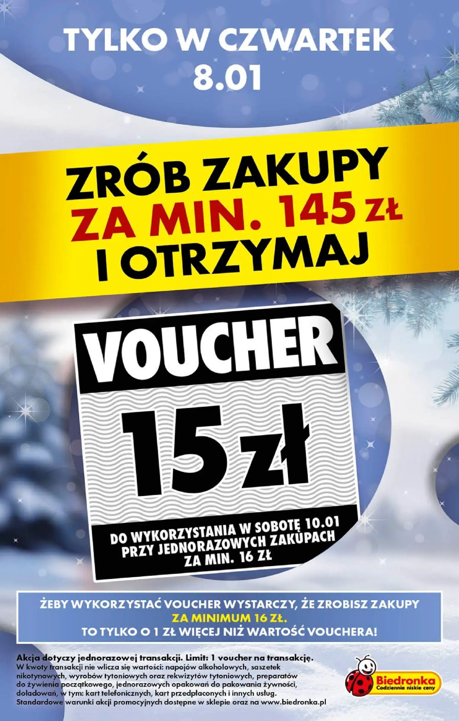 Biedronka gazetka - Oferta w tym tygodniu od 08.01.2026 | Strona: 3