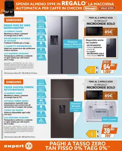 Anteprima del volantino Expert volantino Selection valido a partire dal 12.03.2026 | Pagina: 4 | Prodotti: Ripiano, Compressore, Acqua, Frutta