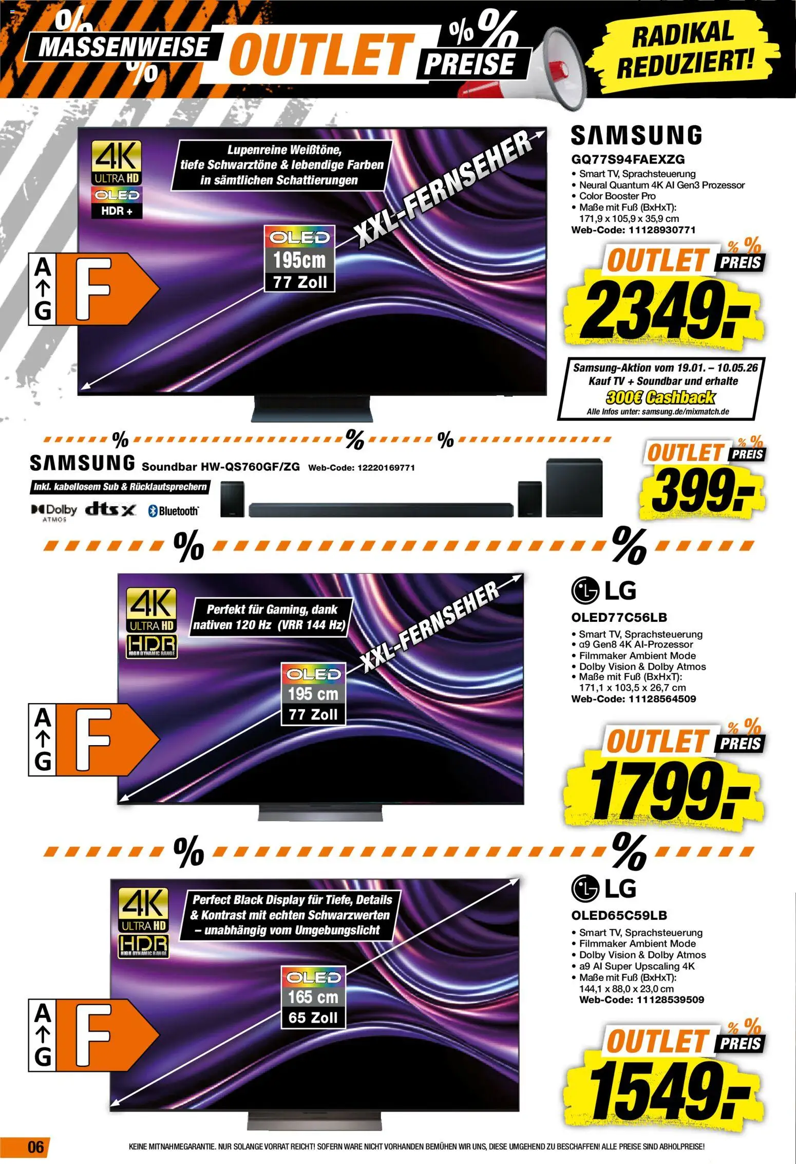 Expert Prospekt 	 – gültig ab 16.01.2026 | Seite: 6 | Produkte: Samsung, Soundbar, TV