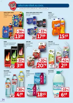 Ofertele Auchan valabile de la 08.04.2026 | Pagină: 14 | Produse: Suc, Portocale, Fructe, Zahăr