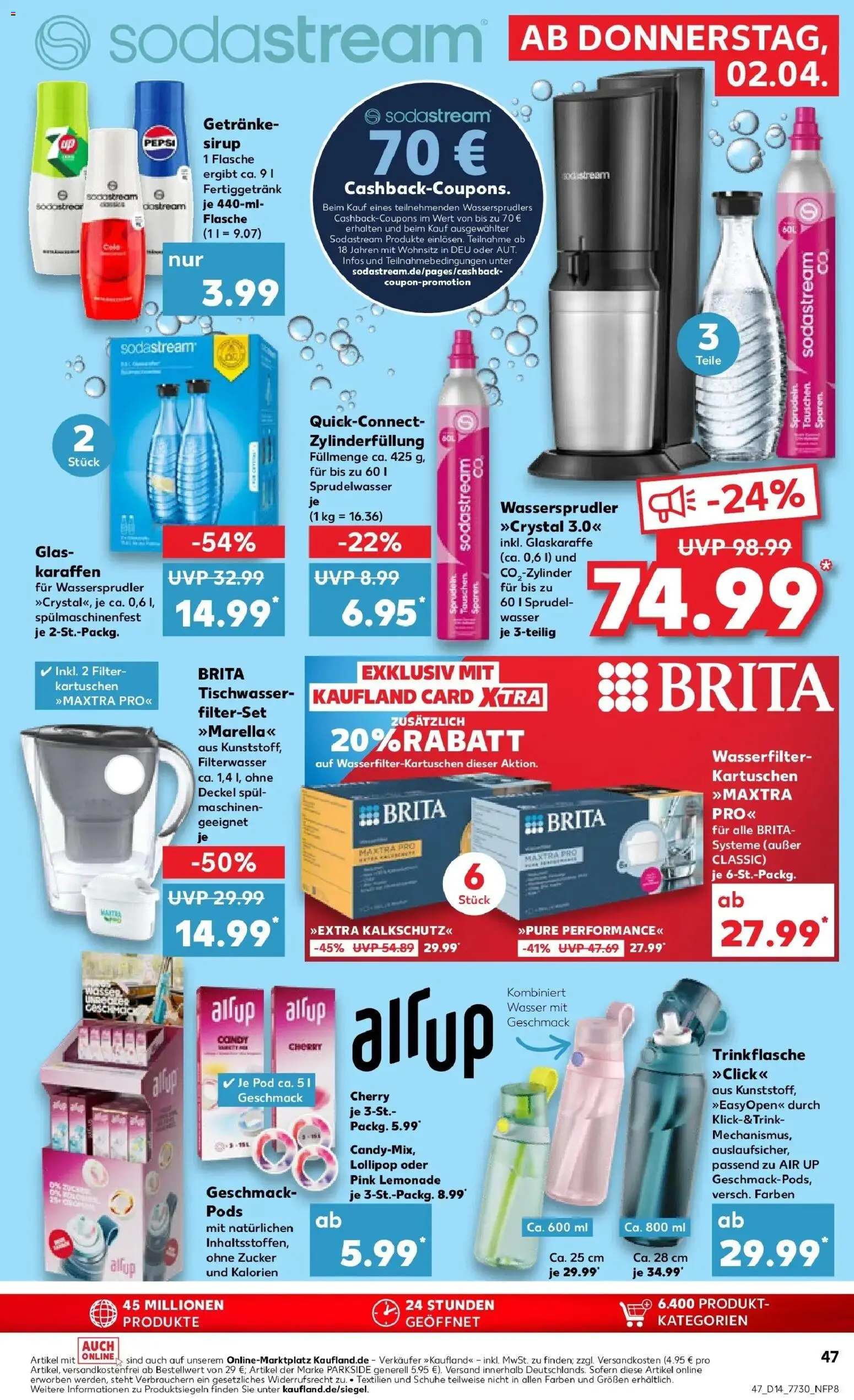 Kaufland Prospekt Kirchen (Sieg)	 – gültig ab 30.03.2026 | Seite: 61 | Produkte: Sirup, Wasser, Pepsi, Sodastream
