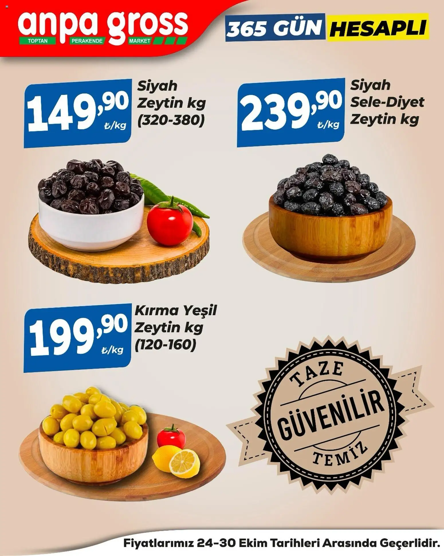 Anpa Gross Katalog - 24.10.2025 tarihinden itibaren geçerlidir | Sayfa: 3 | Ürünler: Zeytin