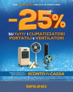 Anteprima del volantino BRUNO Climatizzatori catalogo valido a partire dal 14.08.2025