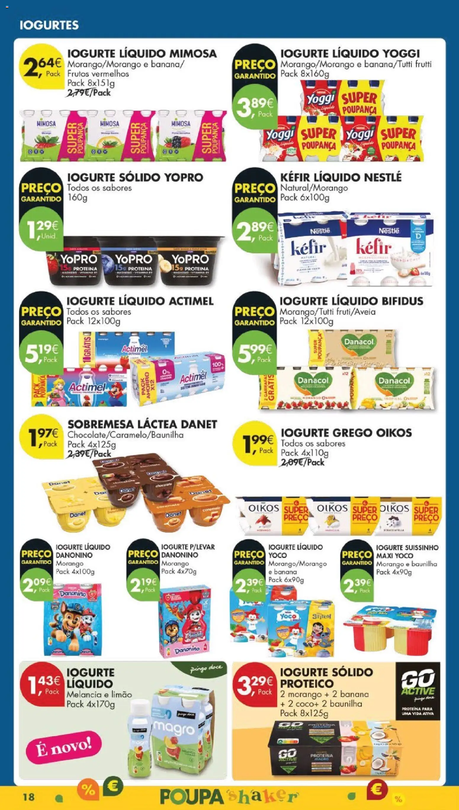 Pingo Doce folheto │ válido de 02.12.2025 | Página: 22 | Produtos: Nestlé, Melancia, Iogurte liquido, Proteina