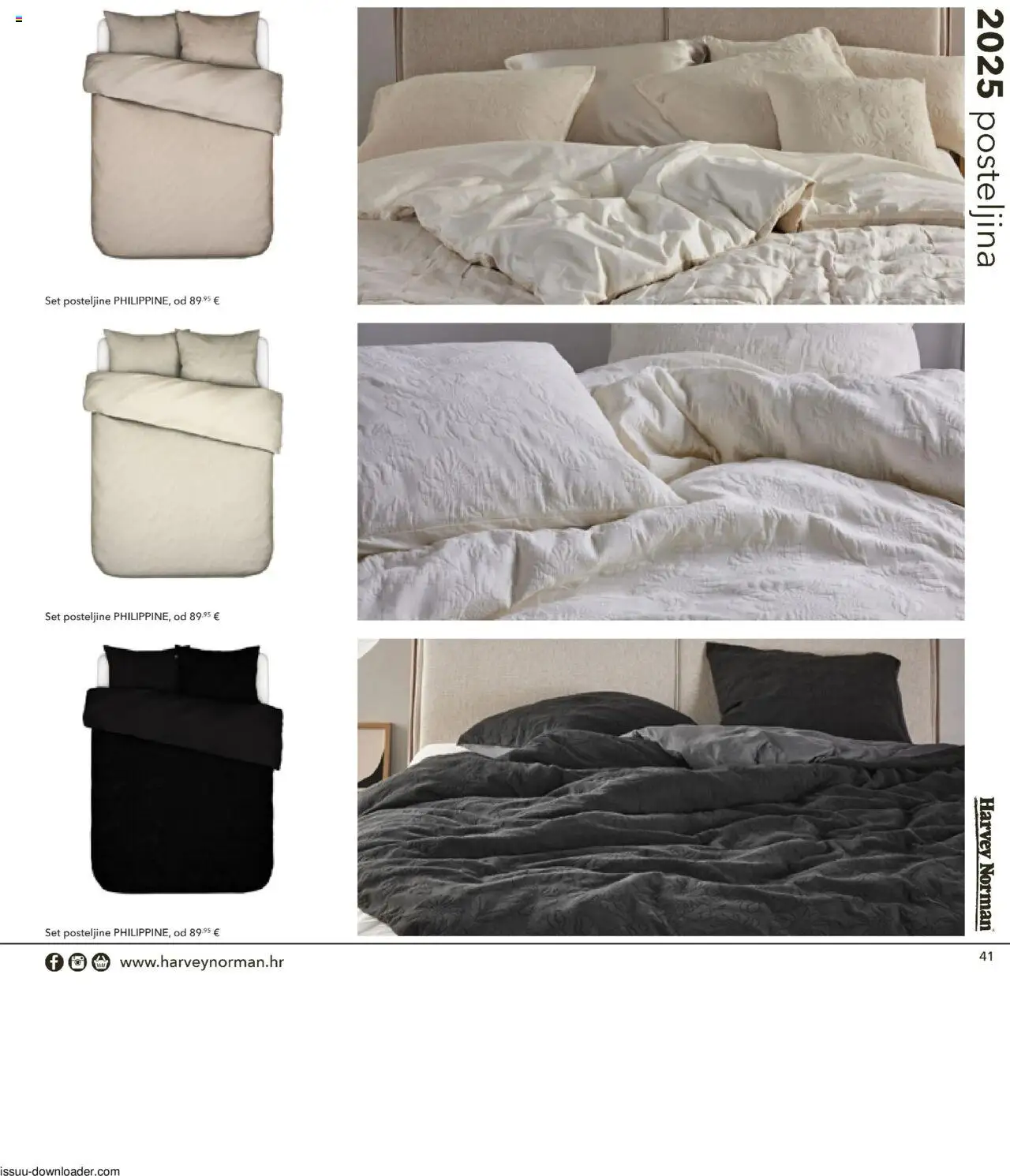 Harvey Norman katalog | vrijedi od 15.05.2025 | Stranica: 41 | Proizvodi: Posteljina