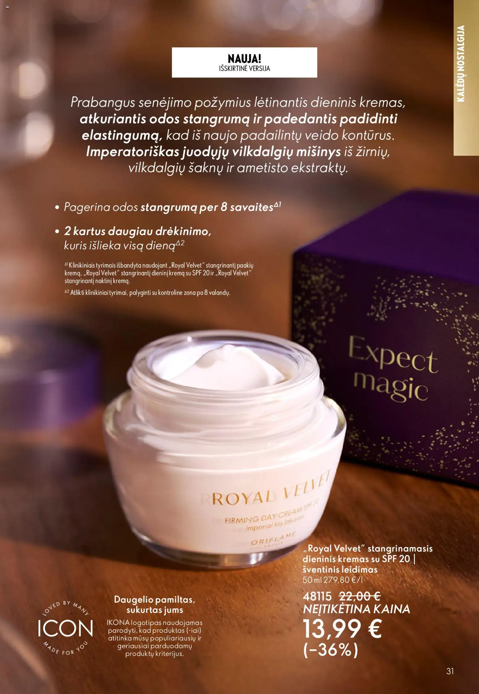Oriflame akcijos nuo 19.11.2025 | Puslapis: 31 | Prekių: Kremas