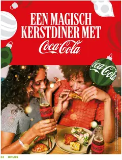 Coca-Cola, Coca-Cola beverage - Voorbeeld van een folder van Plus, geldig van 29.11.2025 | Pagina: 24