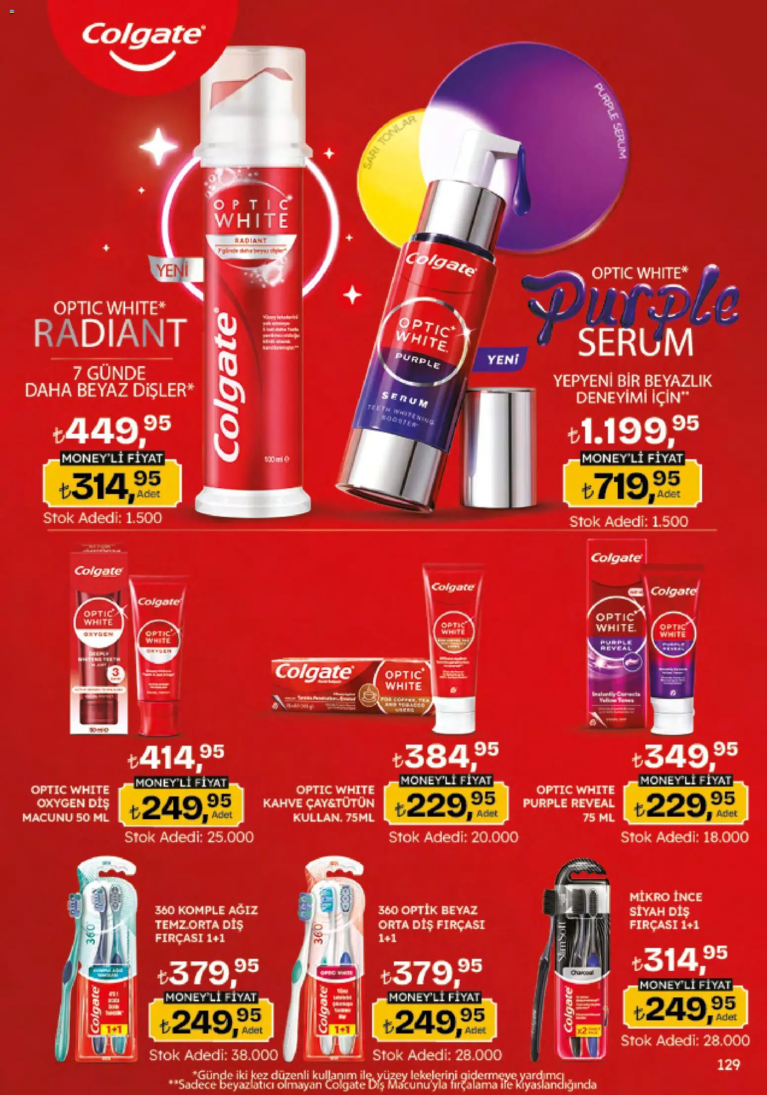 Migros Katalog - 5M Migroskop Dijital - 05.12.2025 tarihinden itibaren geçerlidir | Sayfa: 129 | Ürünler: Diş fırçası, Kahve