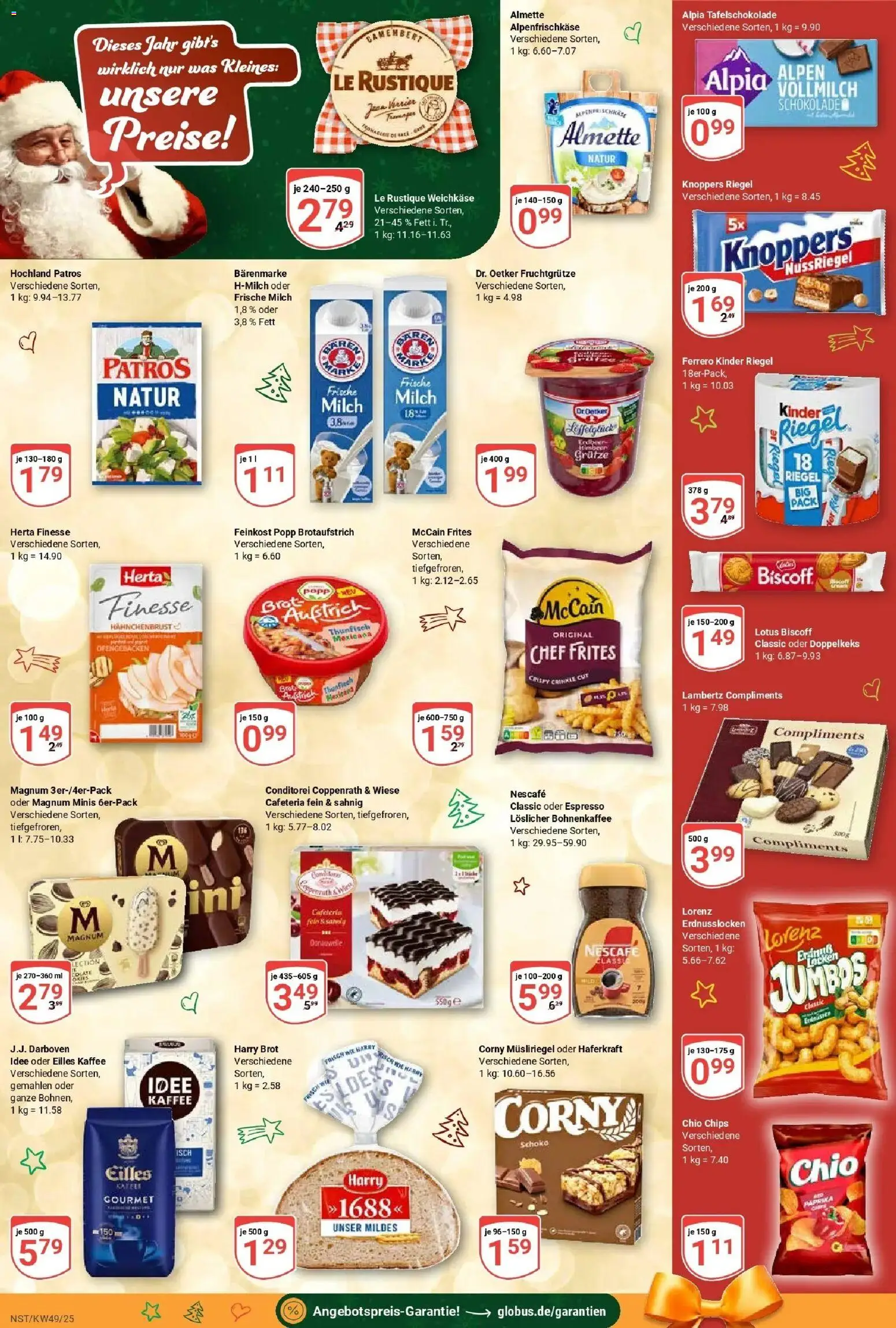 Globus prospekt Neustadt	 – gültig ab 01.12.2025 | Seite: 7 | Produkte: Nescafe, Kaffee, Eilles kaffee, Kinder riegel