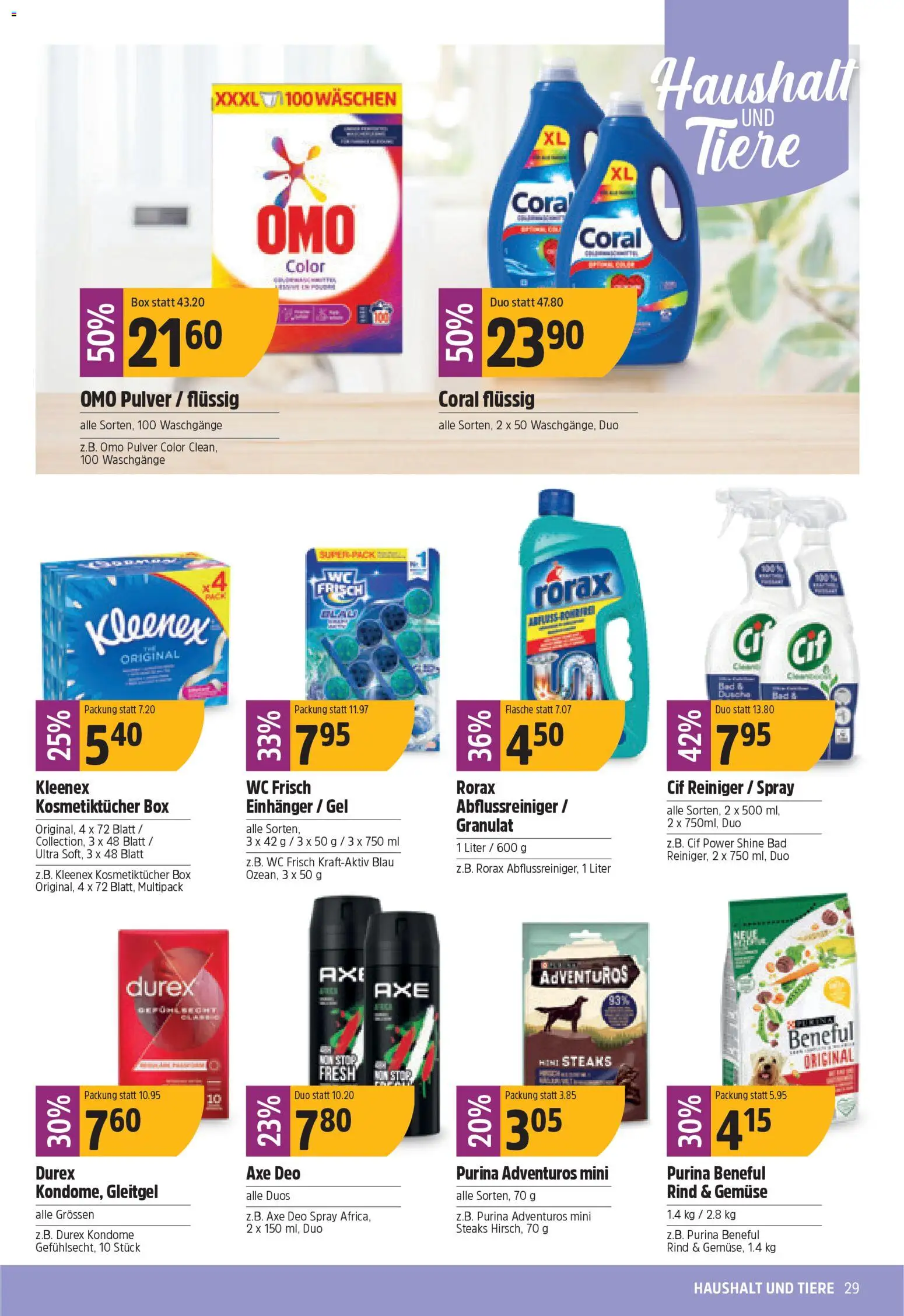 TopCC Aktionen – gültig ab 17.11.2025 | Seite: 29 | Produkte: Box, Bad, Pulver, Gemüse