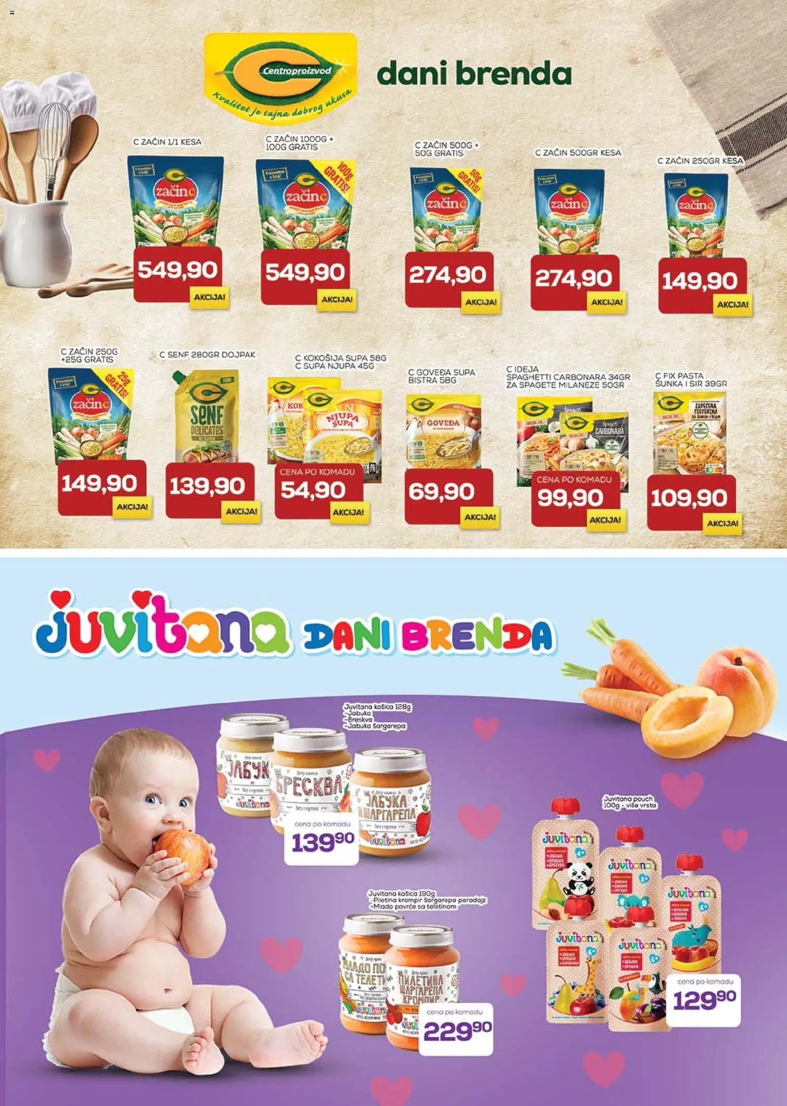 Medius katalog - važi od 18.11.2025 | Strana: 17 | Proizvode: Šargarepa, Senf, Šunka, Piletina