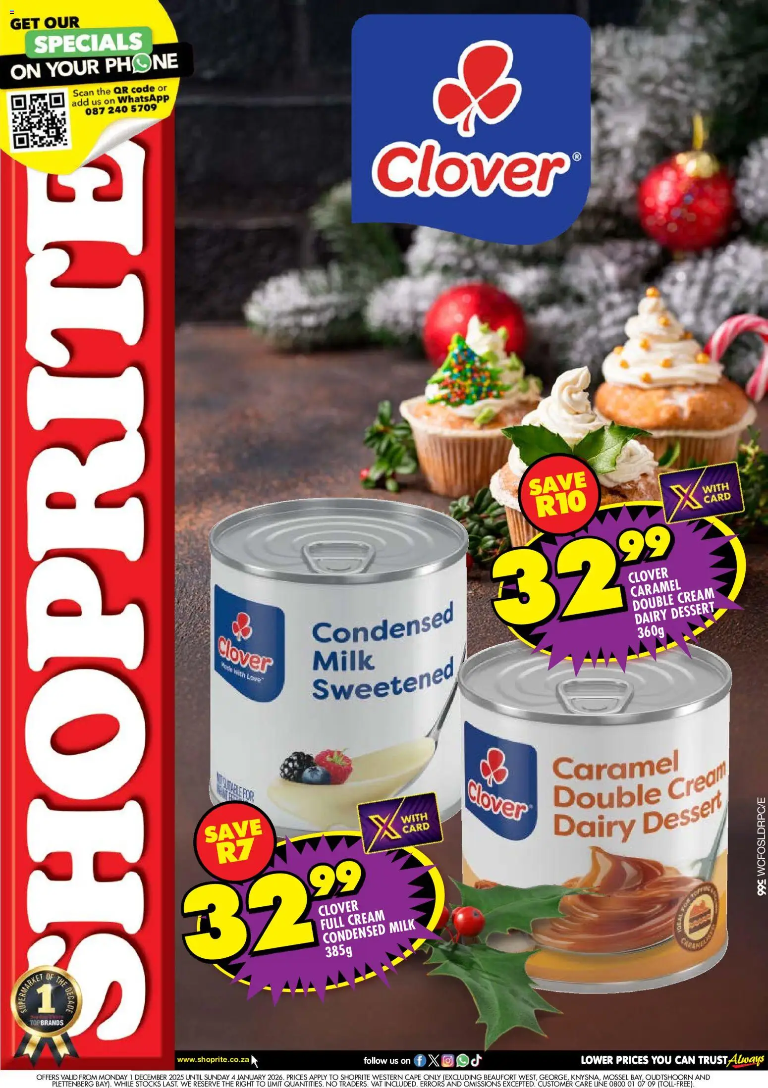 New Shoprite catalogue – valid from 01.12.2025 | Page: 1