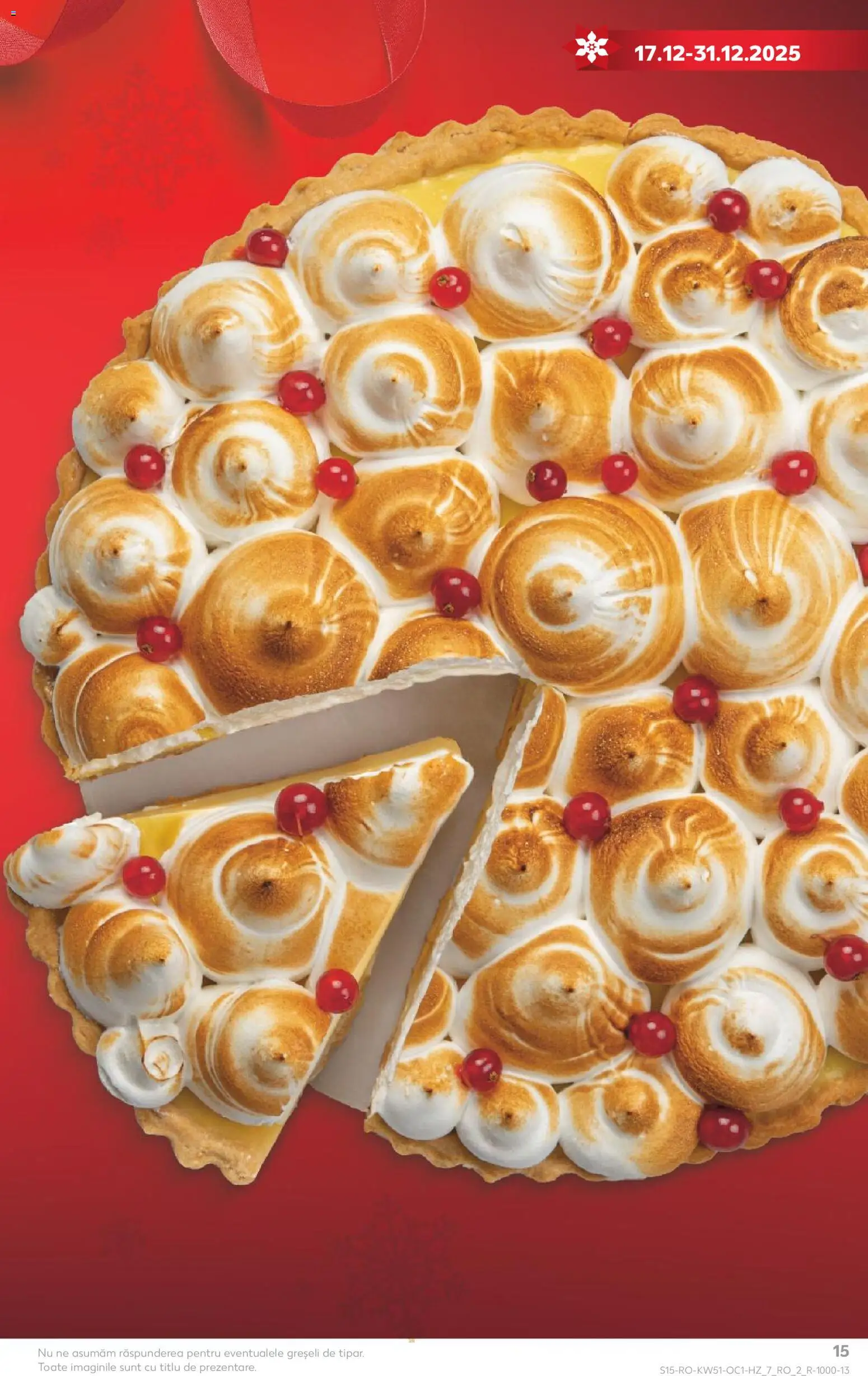 Kaufland RO akciós ujság - amely érvényes a következő dátumtól: 17.12.2025 | Oldal: 15