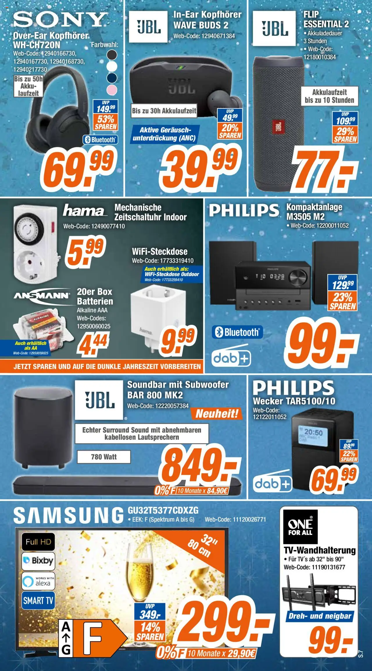 Expert Geburtstag – gültig ab 11.10.2025 | Seite: 7 | Produkte: Box, Samsung, Smart TV, TV