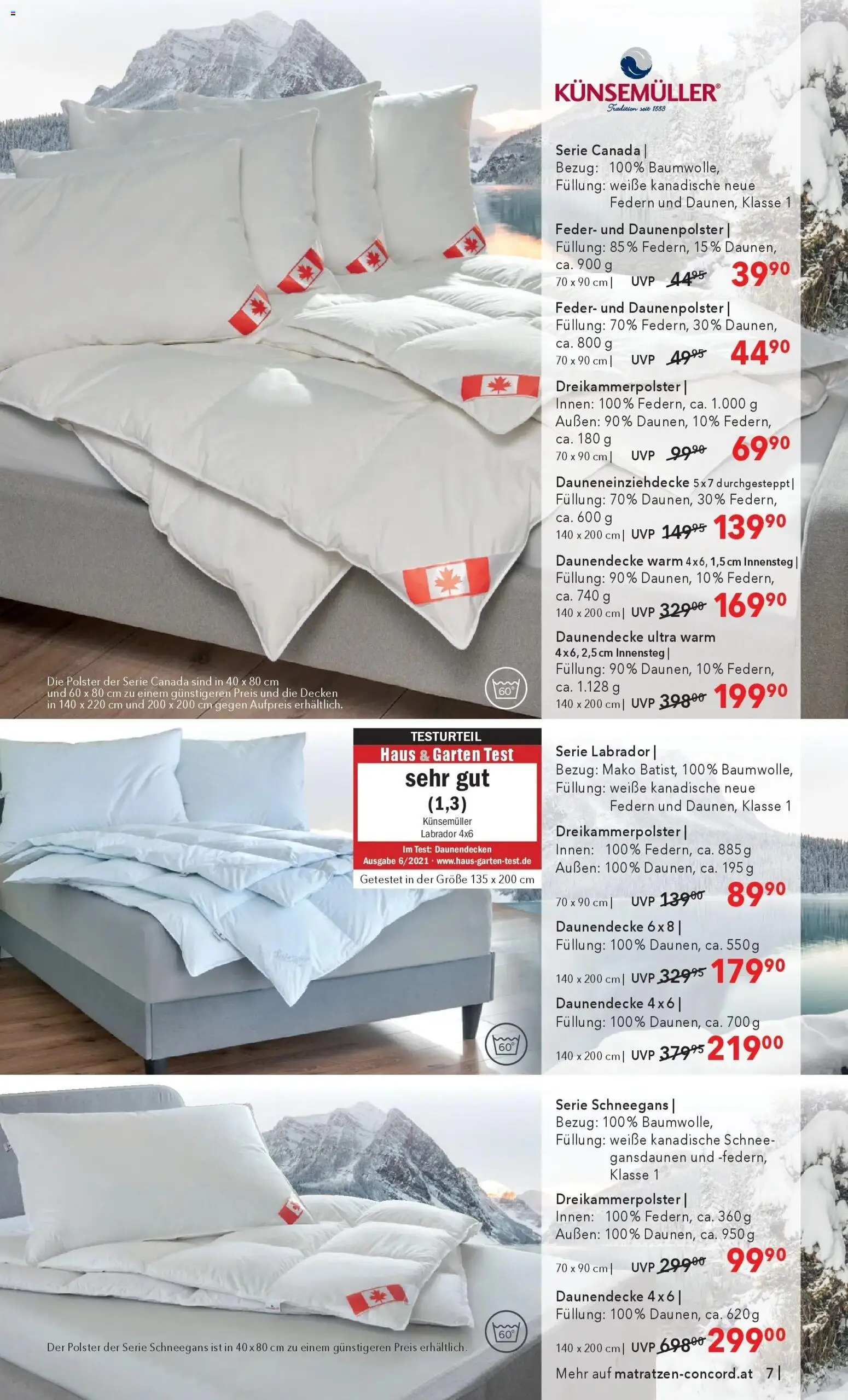 Matratzen Concord Black Deals - Linz gültig ab 29.10.2025 | Seite: 7