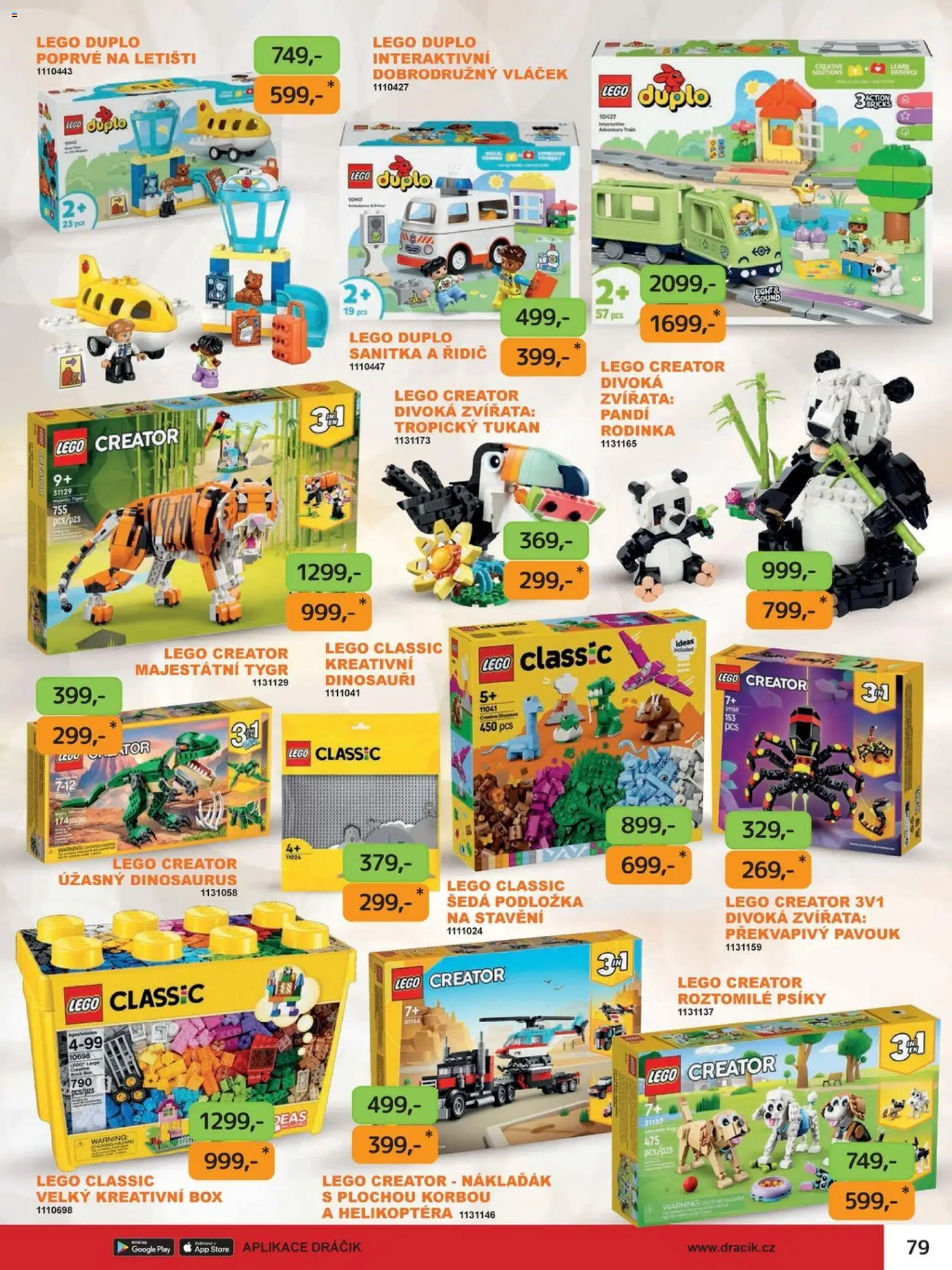 Dráčik leták od 03.10.2025 | Strana: 89 | Produkty: Dinosaurus, Lego duplo, PC, Dinosauři