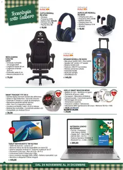 Anteprima del volantino Il Gigante Regali sotto l'Albero catalogo valido a partire dal 24.11.2025 | Pagina: 28 | Prodotti: Schermo, Fotocamera, Microfono, Batteria