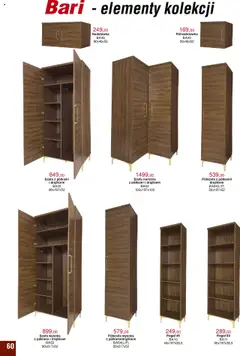 Bodzio Katalog od 01.07.2025 | Strona: 60 | Produkty: Szafa, Szafa Narożna, Regał
