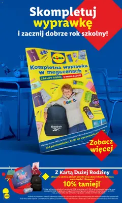 Lidl Katalog od 04.08.2025 | Strona: 16 | Produkty: Karta, Artykuły szkolne