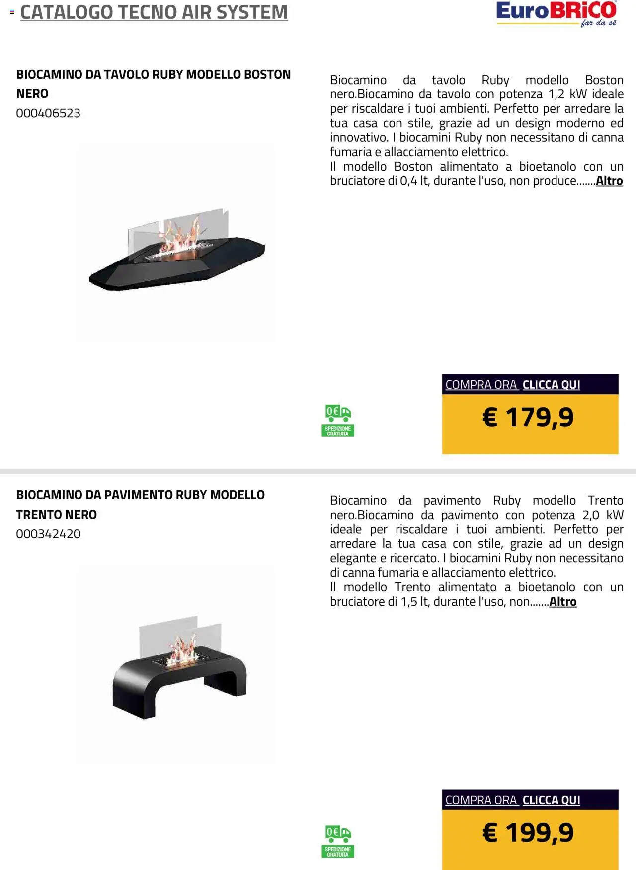 Volantino Eurobrico del 23.07.2025 | Pagina: 11 | Prodotti: Pavimento, Tavolo