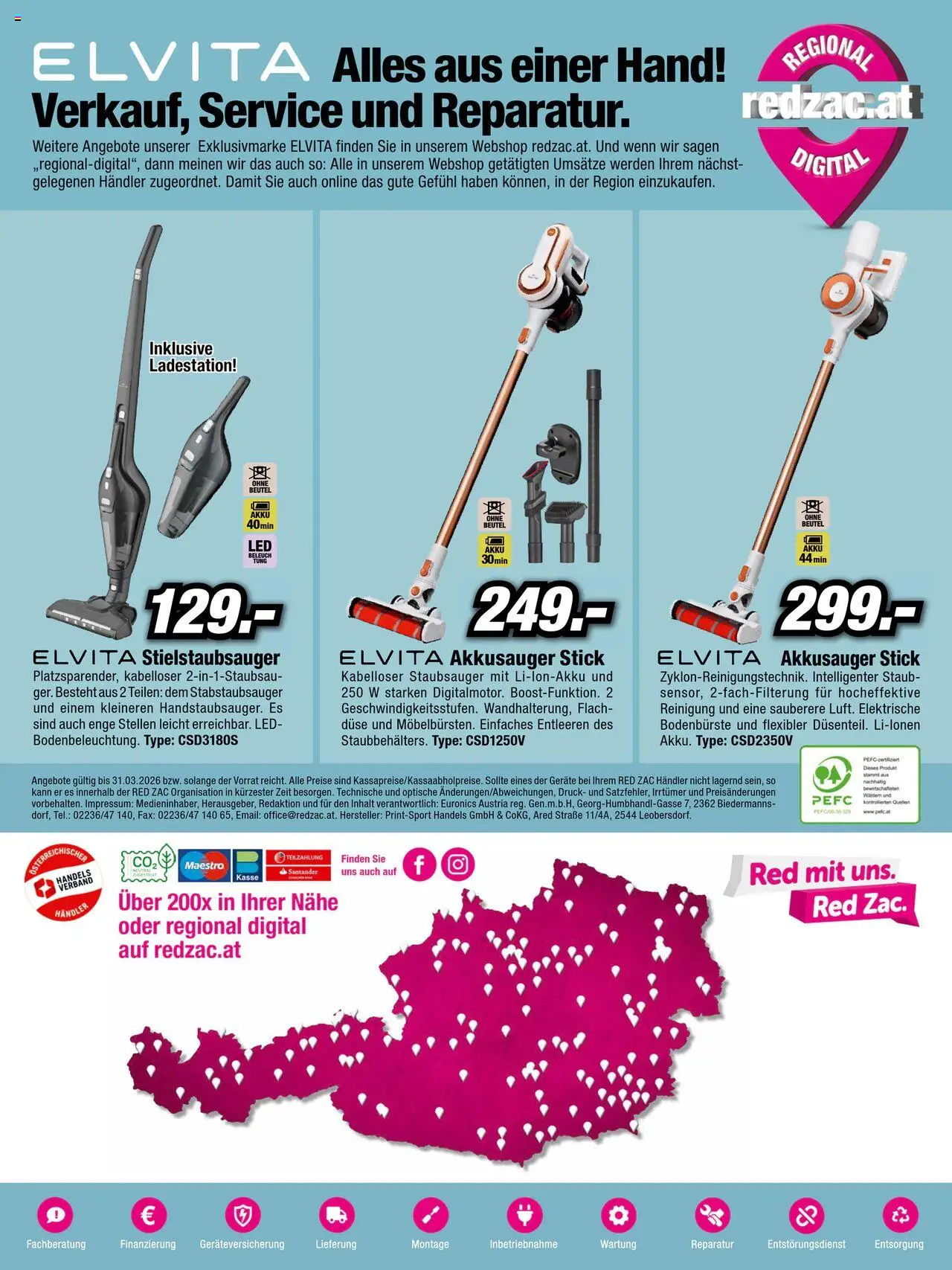 RED ZAC Flugblatt gültig ab 17.09.2025 | Seite: 8 | Produkte: Staubsauger