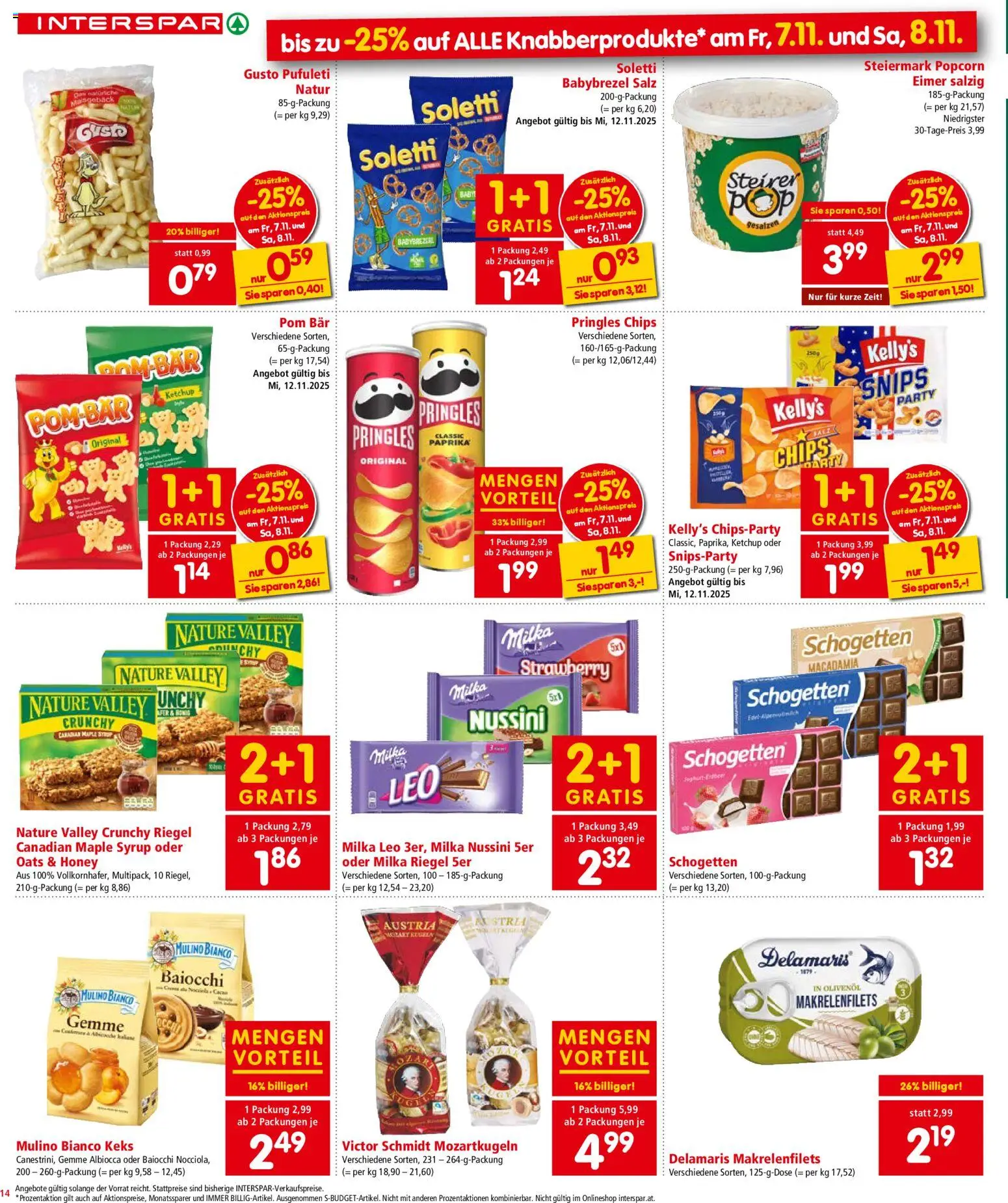 Interspar Flugblatt - Tirol gültig ab 06.11.2025 | Seite: 15 | Produkte: Chips, Ketchup, Salz
