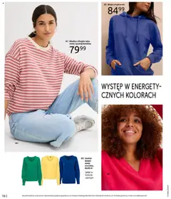 Pogląd oferty "BonPrix Katalog - Przytulny Sezon Przejściowy" - ważna od 22.09.2025 | Strona: 72 | Produkty: Bluzka, Sweter, Bluza z kapturem
