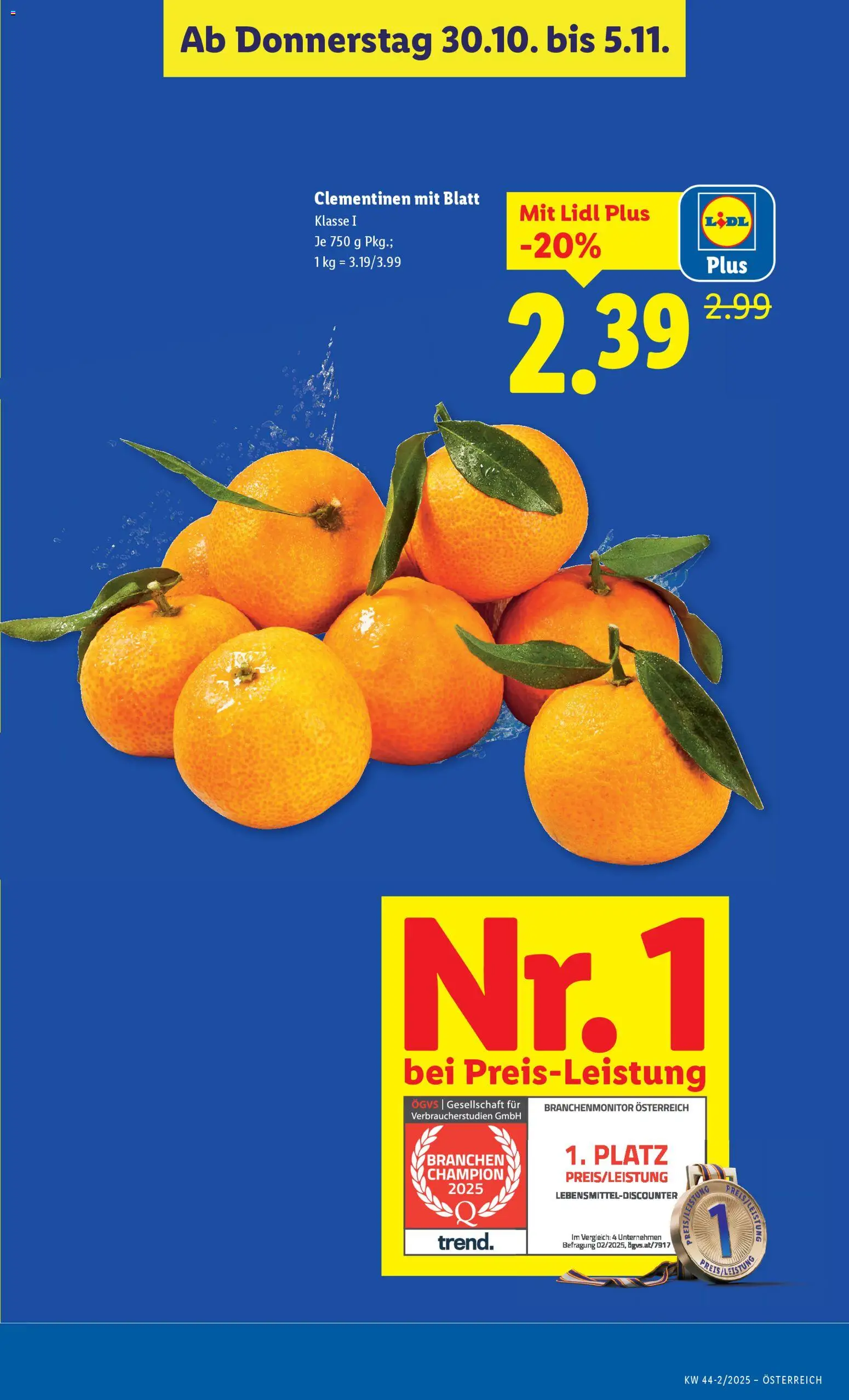 Lidl Flugblatt - Altenmarkt im Pongau, St. Johann im Pongau, Zell am See gültig ab 30.10.2025 | Seite: 5