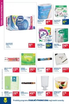 Makro leták - Pro milovníky jídla od 30.07.2025 | Strana: 28 | Produkty: Utěrky, Toaletní papír, Deluxe, Kostky