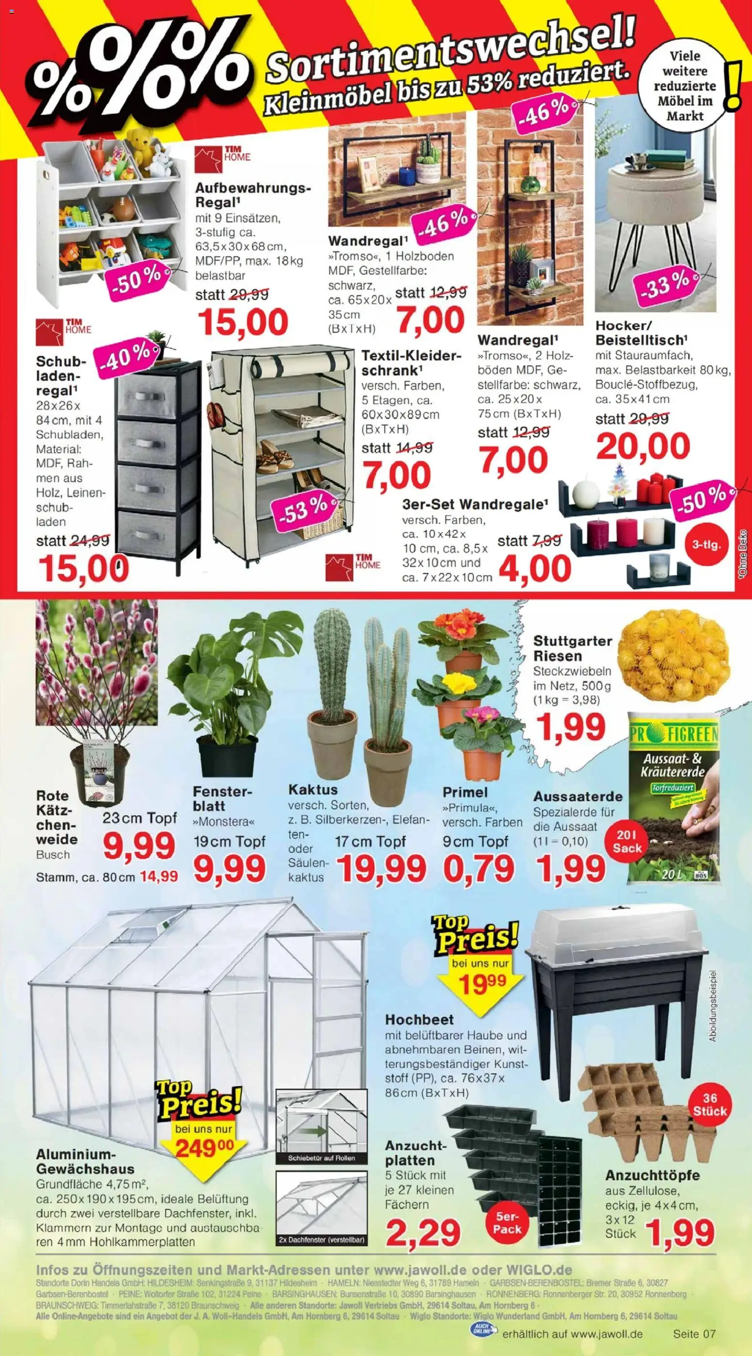 Jawoll Prospekt – gültig ab 19.01.2026 | Seite: 7 | Produkte: Hochbeet