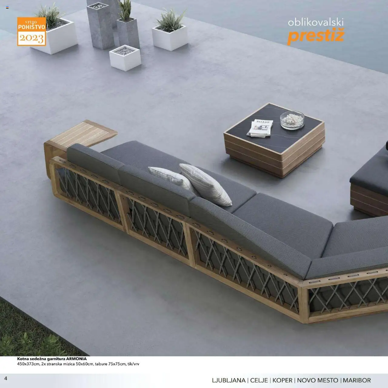 Harvey Norman - Katalog - Vrtno pohištvo │ velja od 01.03.2023 | Stran: 4