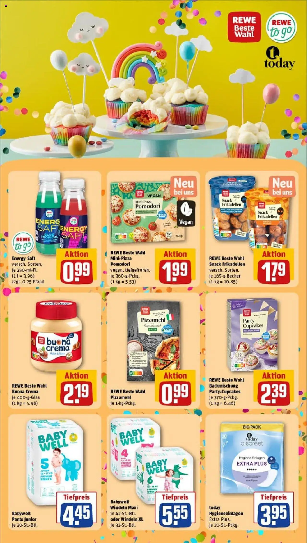 Rewe prospekt Duisburg	 - gültig ab dem 03.08.2025 | Seite: 11 | Produkte: Energy, Pizza, Saft