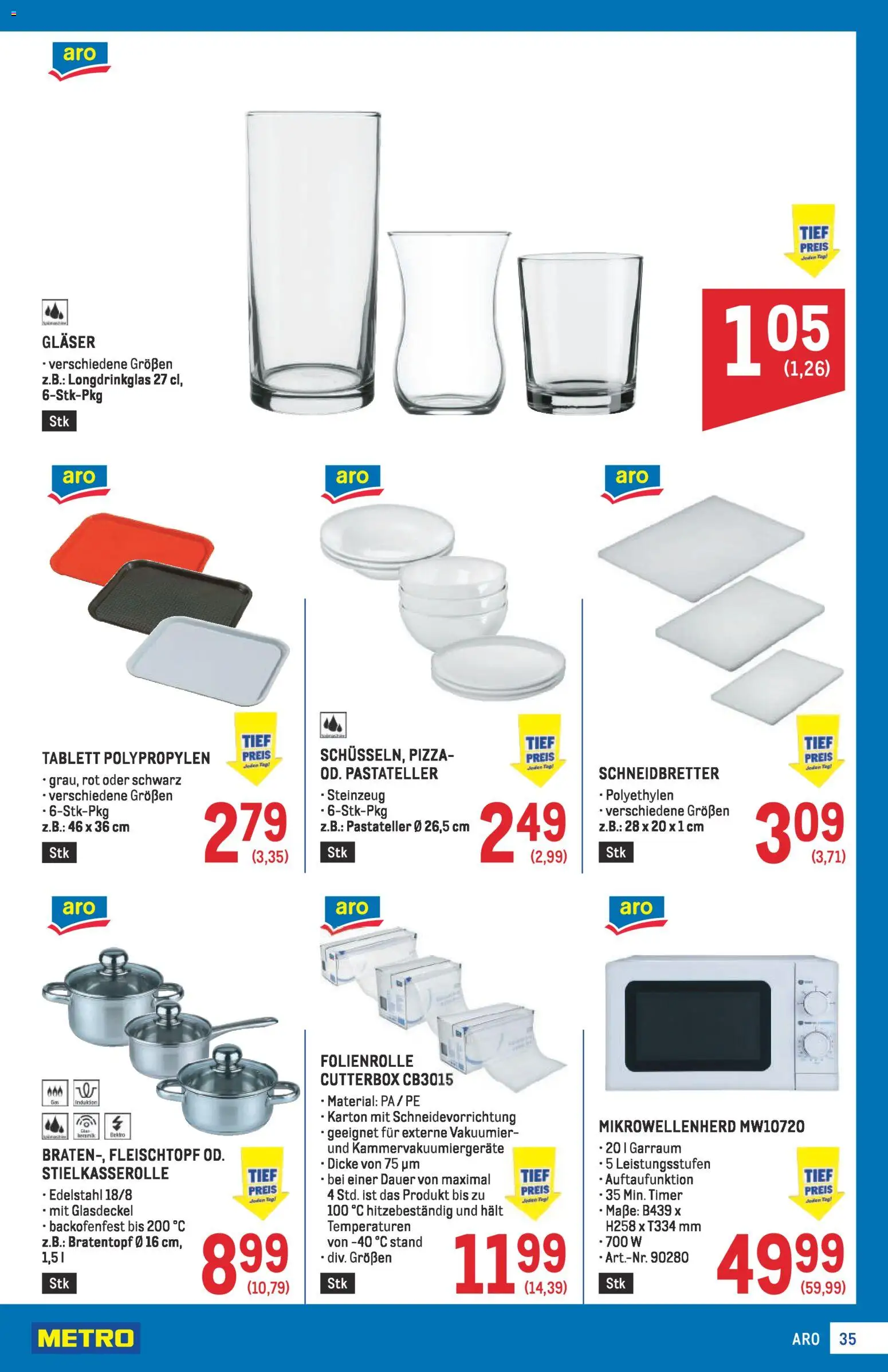 Metro Profi gültig ab 08.01.2026 | Seite: 35 | Produkte: Pizza