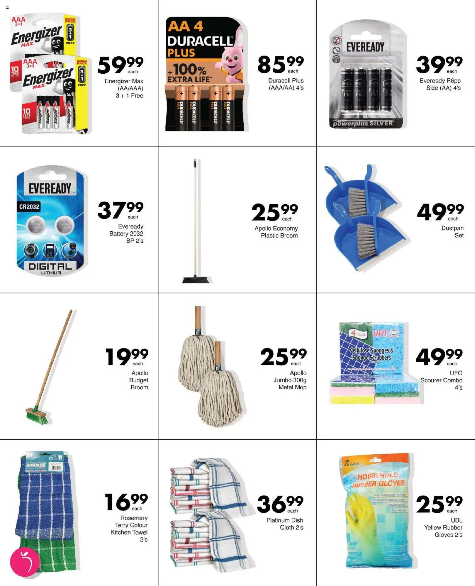 New Save catalogue – valid from 15.01.2026 | Page: 82 | Products: Gloves, Towel, Broom, Mop