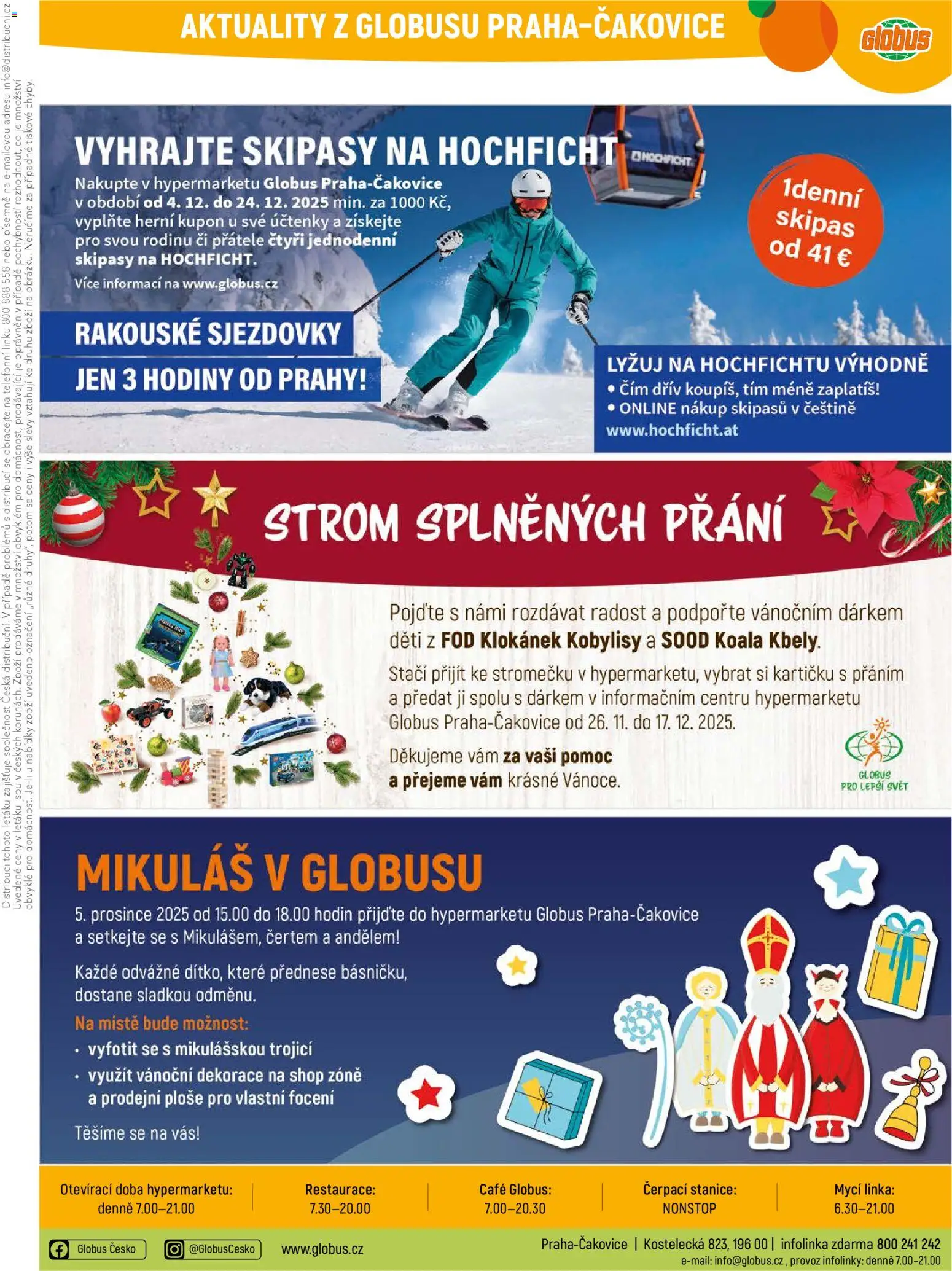 Globus leták - Praha Čakovice od 03.12.2025 | Strana: 46 | Produkty: Globus, Hodiny, Vánoční dekorace, Dekorace