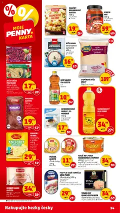 Penny Market leták - Čtvrtečník od 11.09.2025 | Strana: 14 | Produkty: Zelí, Rýže parboiled, Špagety, Guláš