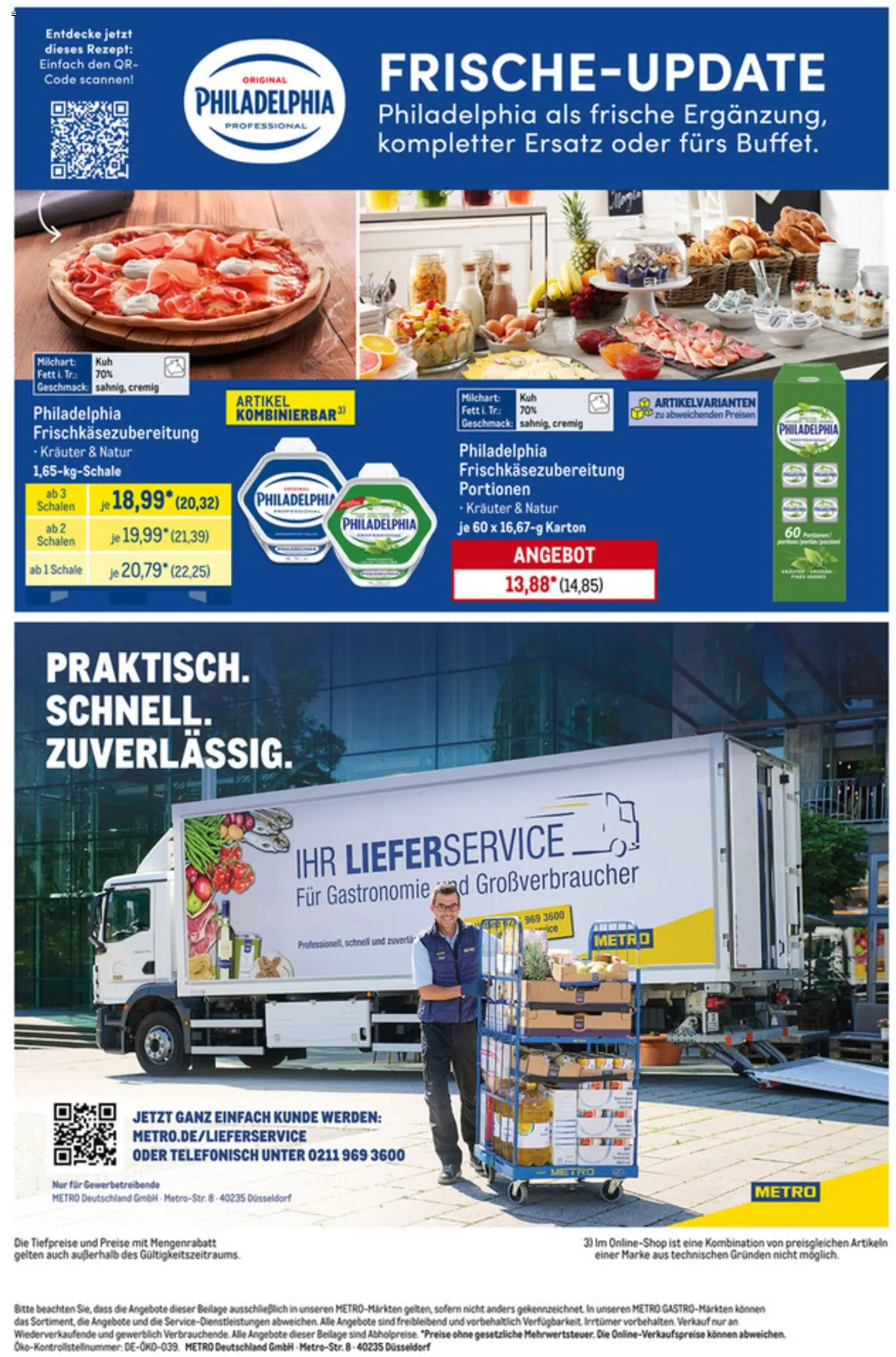 Metro Starke Marken Profis – gültig ab 04.05.2026 | Seite: 5 | Produkte: Philadelphia