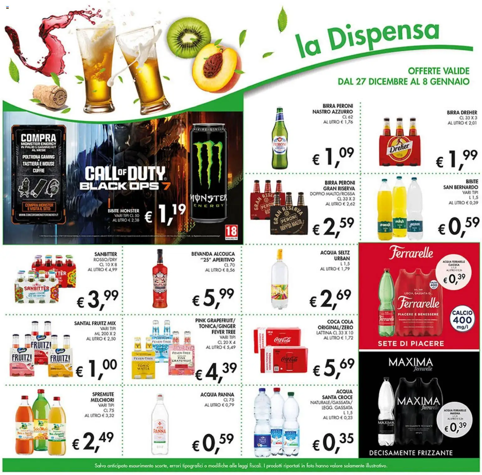 Volantino Coal del 27.12.2025 | Pagina: 15 | Prodotti: Birra, Mouse, Tastiera, Aperitivo