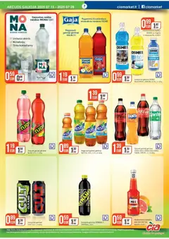 ČIA MARKET - Leidinys│galioja nuo 15.07.2025 | Puslapis: 7 | Prekių: Nealkoholinis kokteilis, Energinis gėrimas