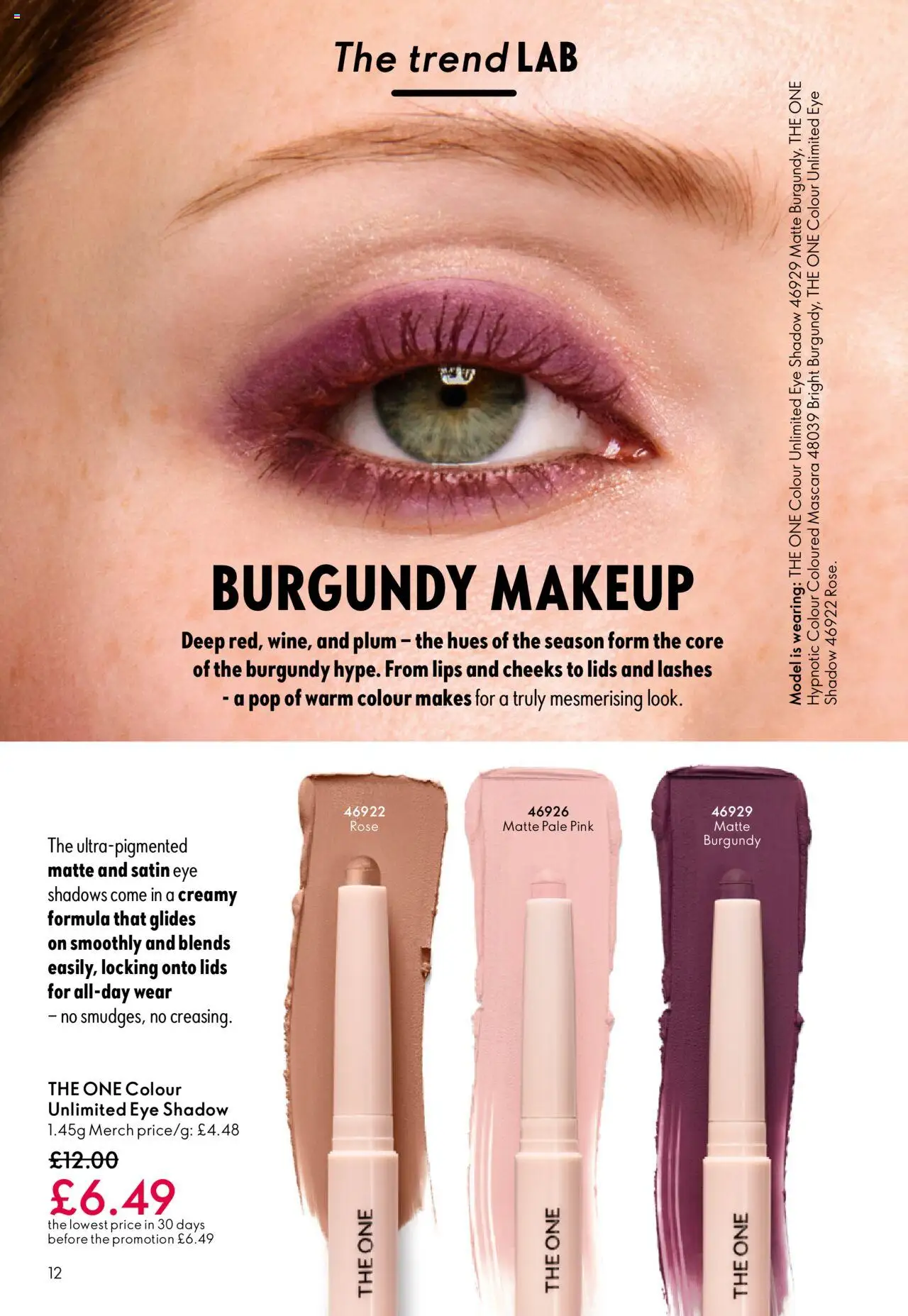  | Page: 12 | Products: Mascara, Eye shadow
