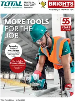 Brights Hardware specials catalogue – valid from 25.04.2026