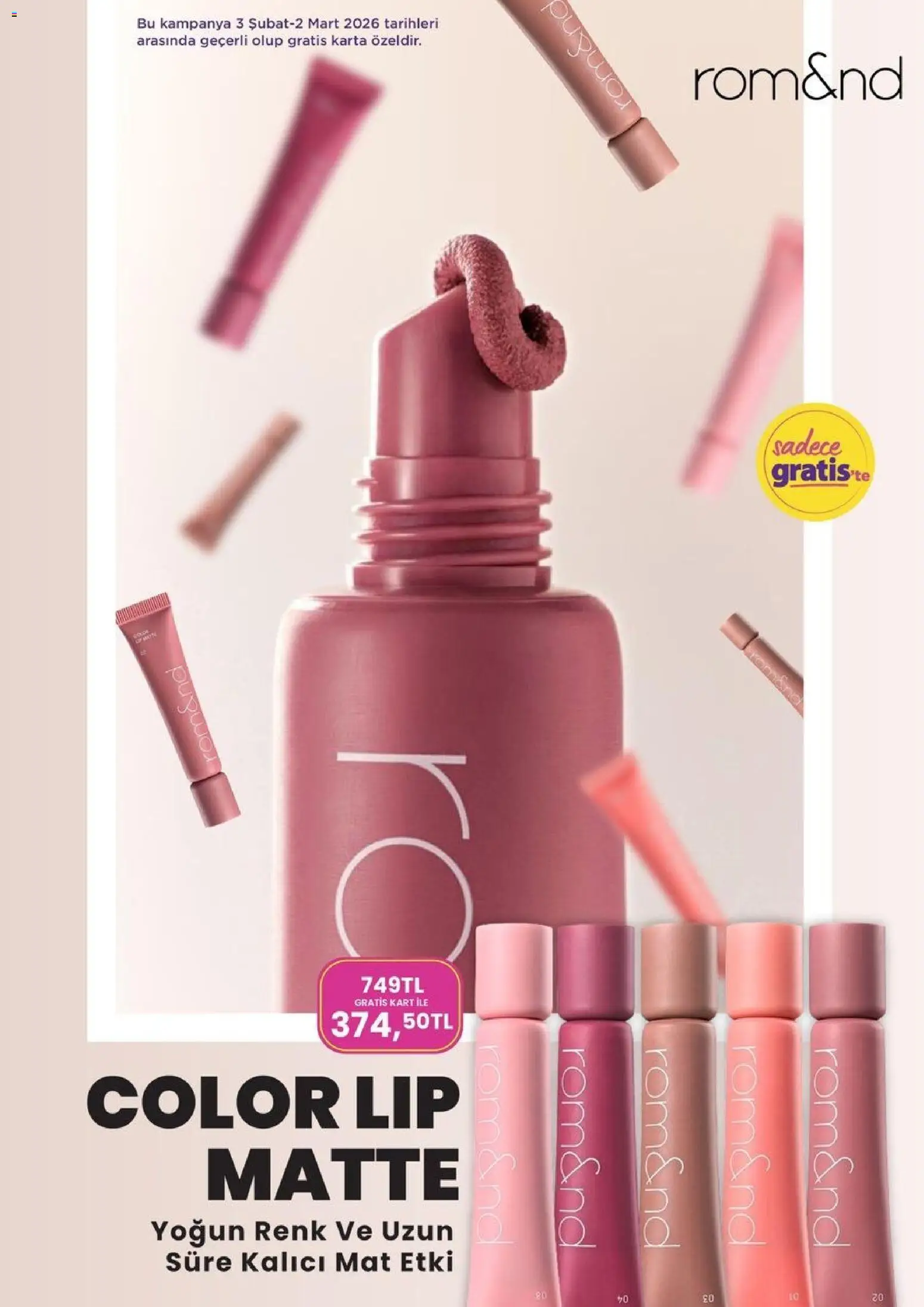 Gratis Katalog - 03.02.2026 tarihinden itibaren geçerlidir | Sayfa: 22