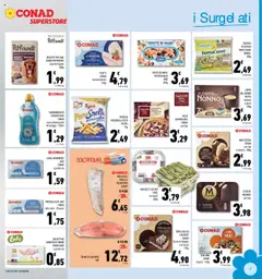 Volantino Conad del 16.07.2025 | Pagina: 7 | Prodotti: Biscotti, Branzino, Agnello, Vaschette