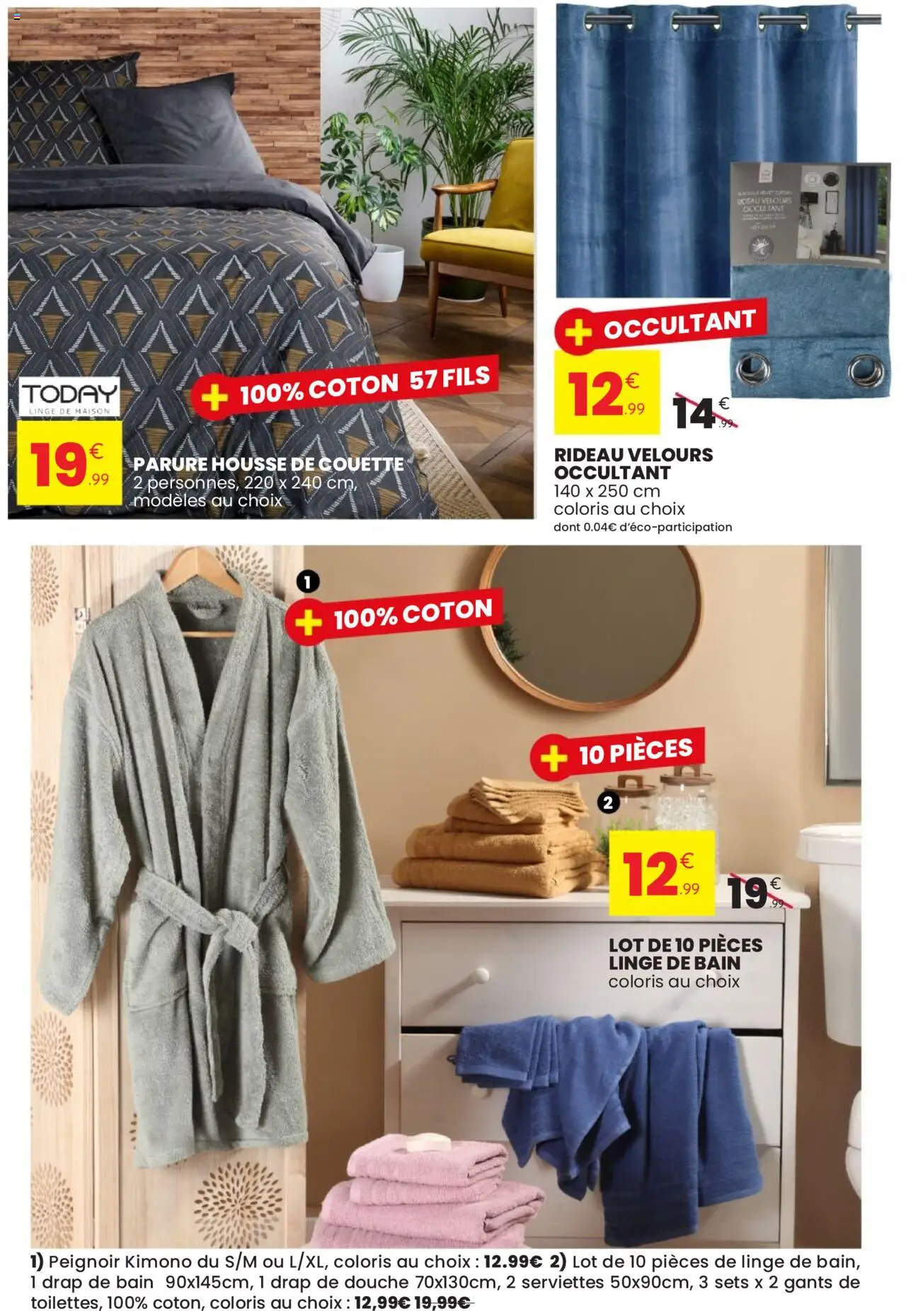  | Page: 5 | Produits: Coton, Housse de couette, Rideau, Gants