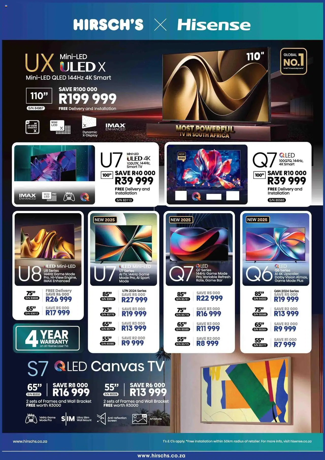 Hirsch's Specials │ valid from 24.06.2025 | Page: 9 | Products: Art, TV, Canvas