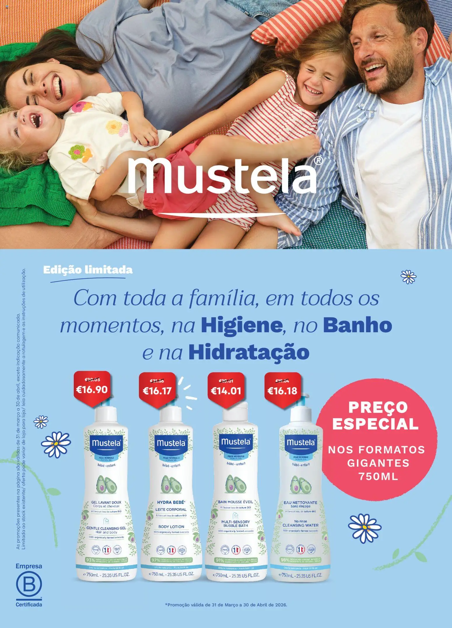 Auchan - Capilares Especial Bebé │ válido de 01.04.2026 | Página: 31 | Produtos: Leite, Banho